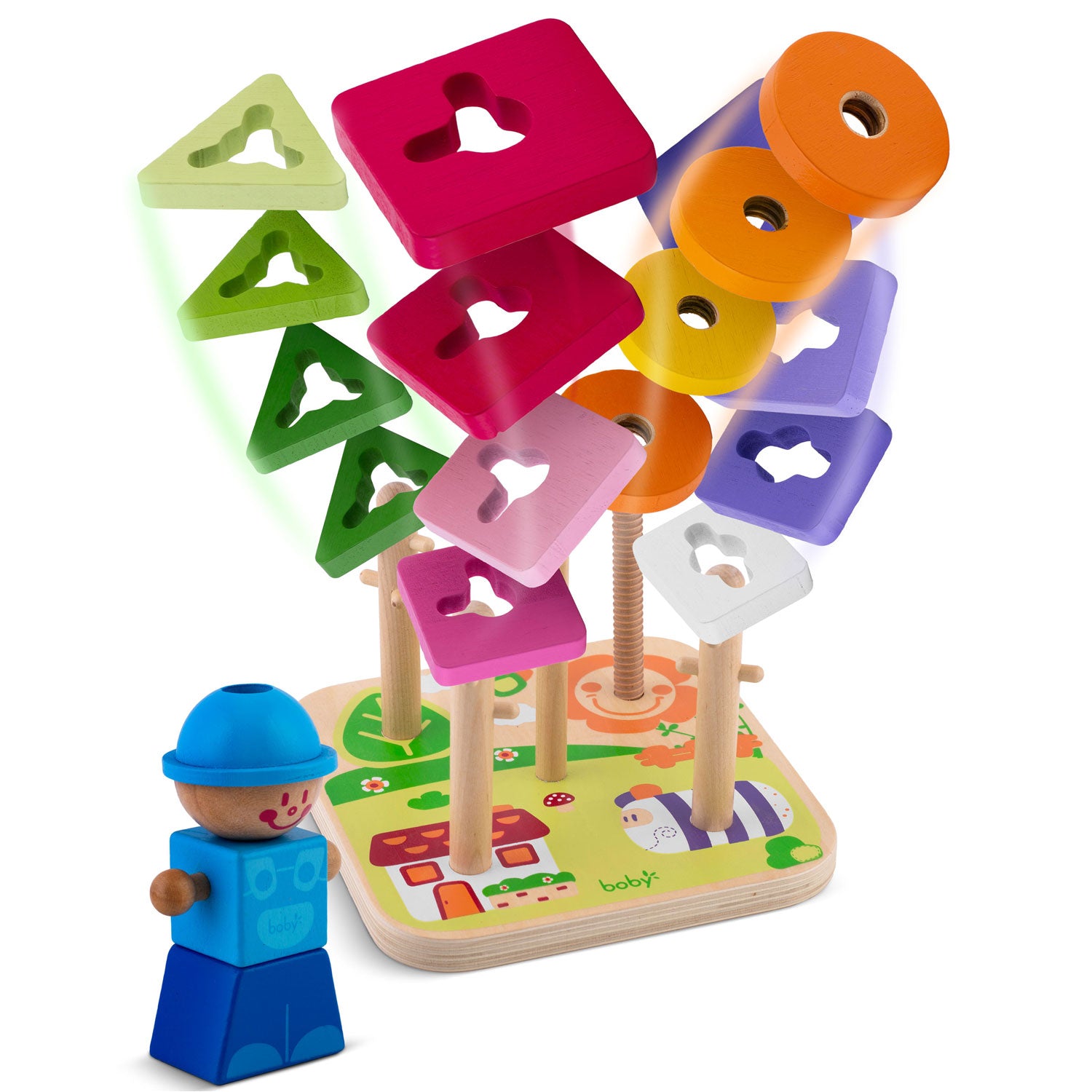 RK-866 Ricokids medinis žaislas