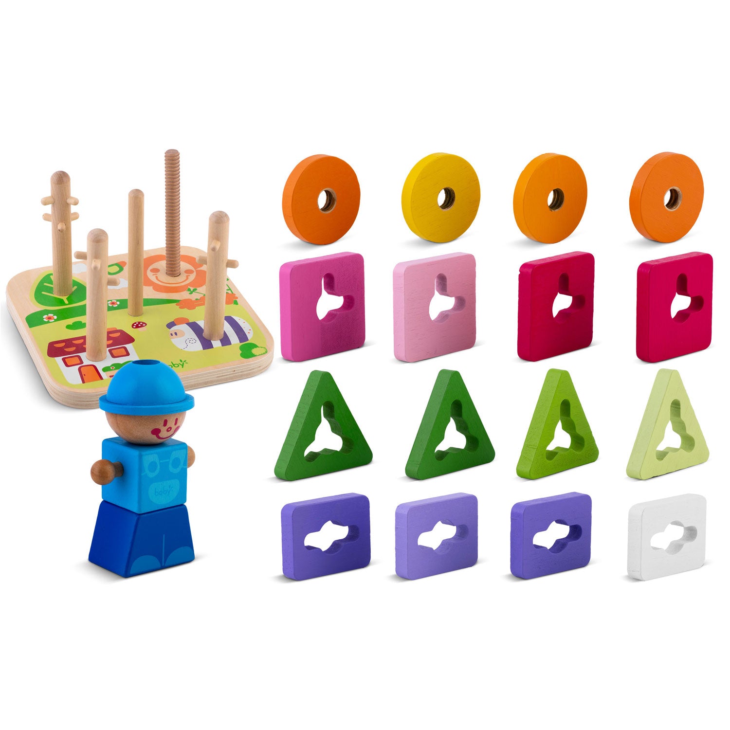 RK-866 Ricokids medinis žaislas