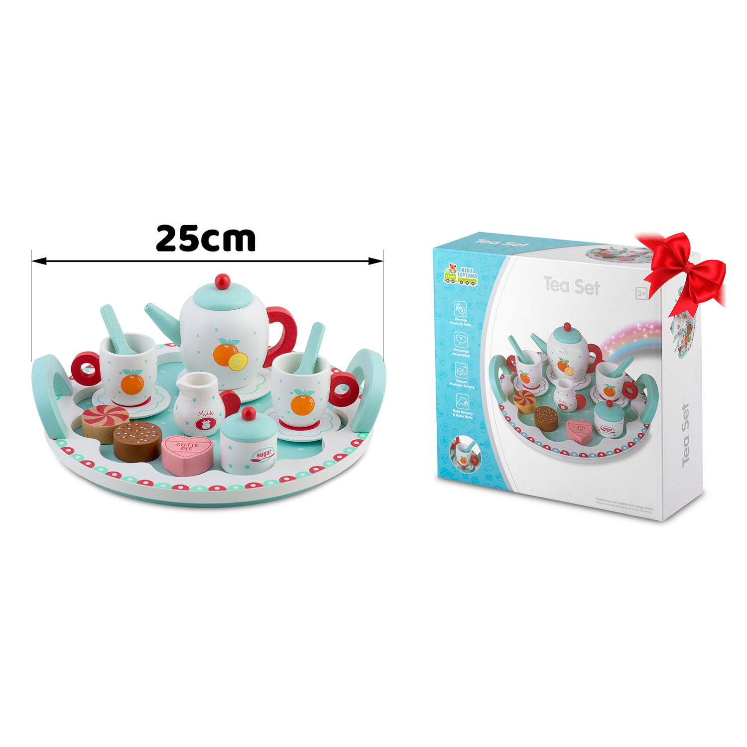 RK-869 Ricokids medinis žaislas arbatos komplektas