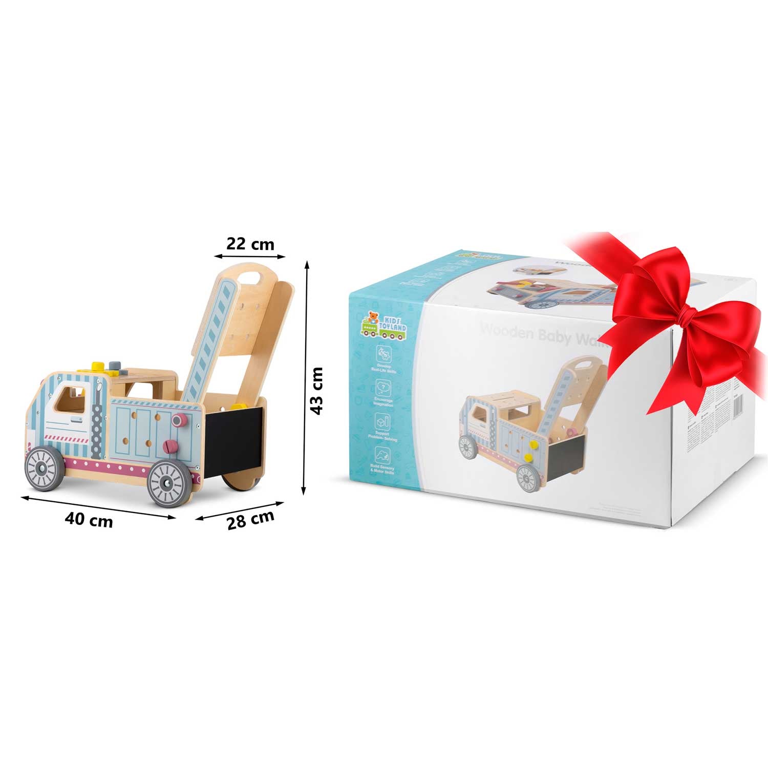 Medinis pėstis stumperis su Ricokids RK-874 įrankiai