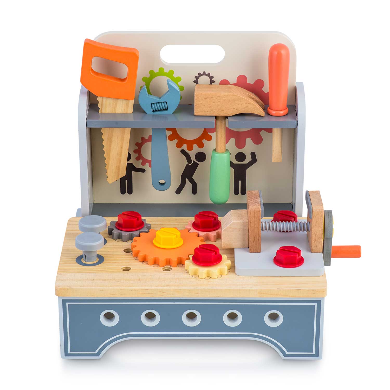 RK-877 Ricokids medinės dirbtuvės su įrankiais