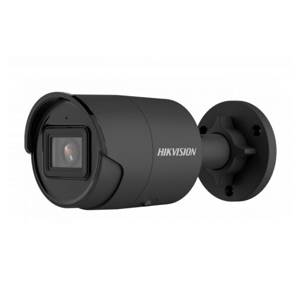Hikvision bullet DS-2CD2046G2-IU F2.8 (juoda, 4 MP, 40 m. IR, AcuSense)