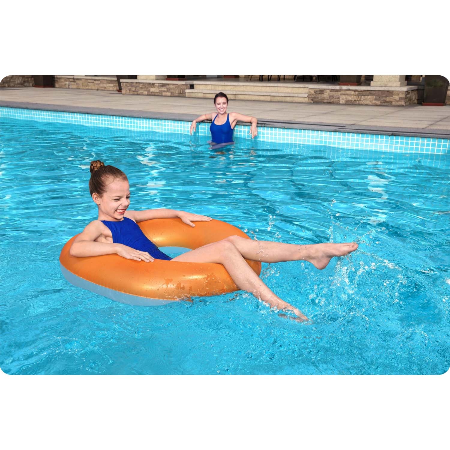 Didelis 91 cm plaukimo ratas Bestway 36025