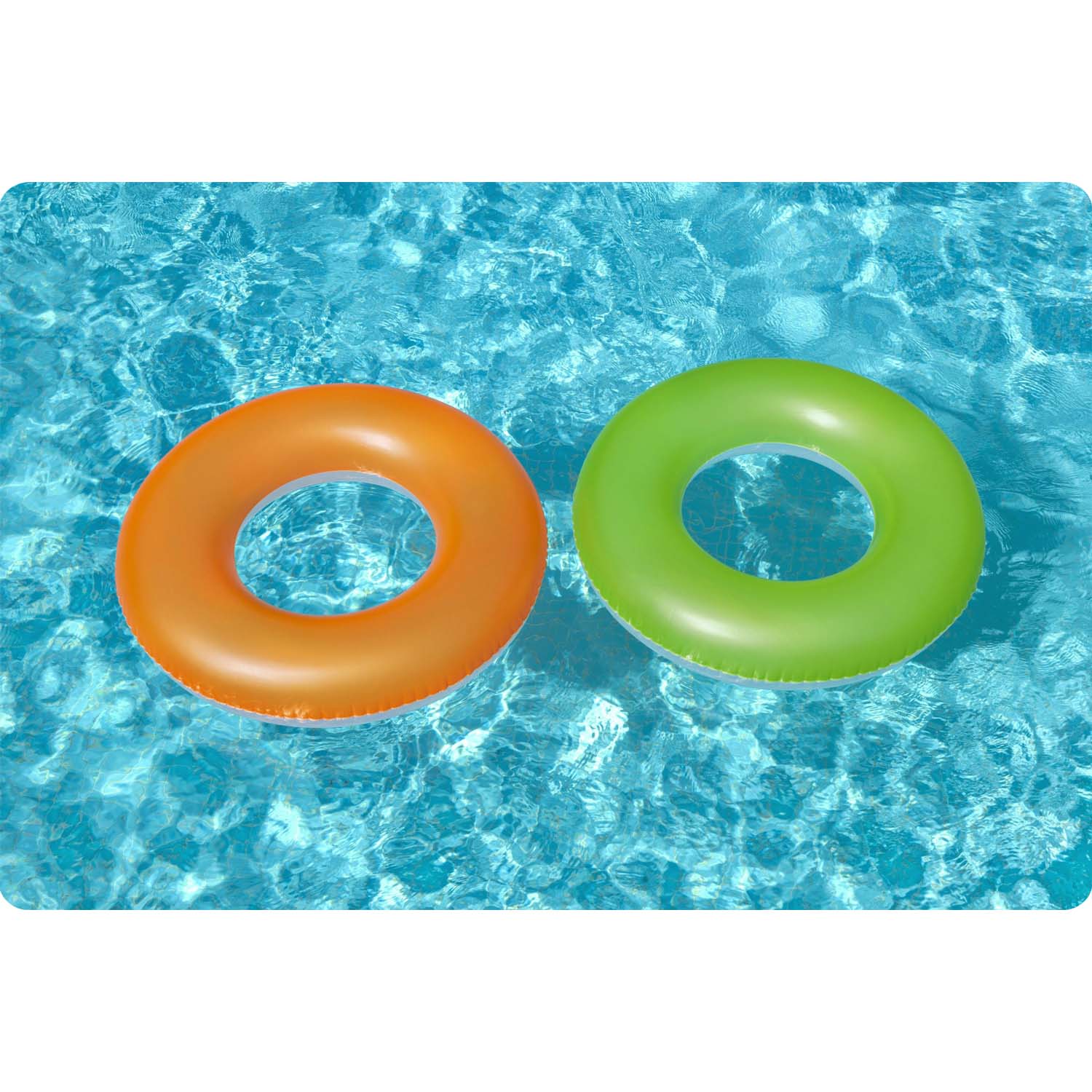 Didelis 91 cm plaukimo ratas Bestway 36025