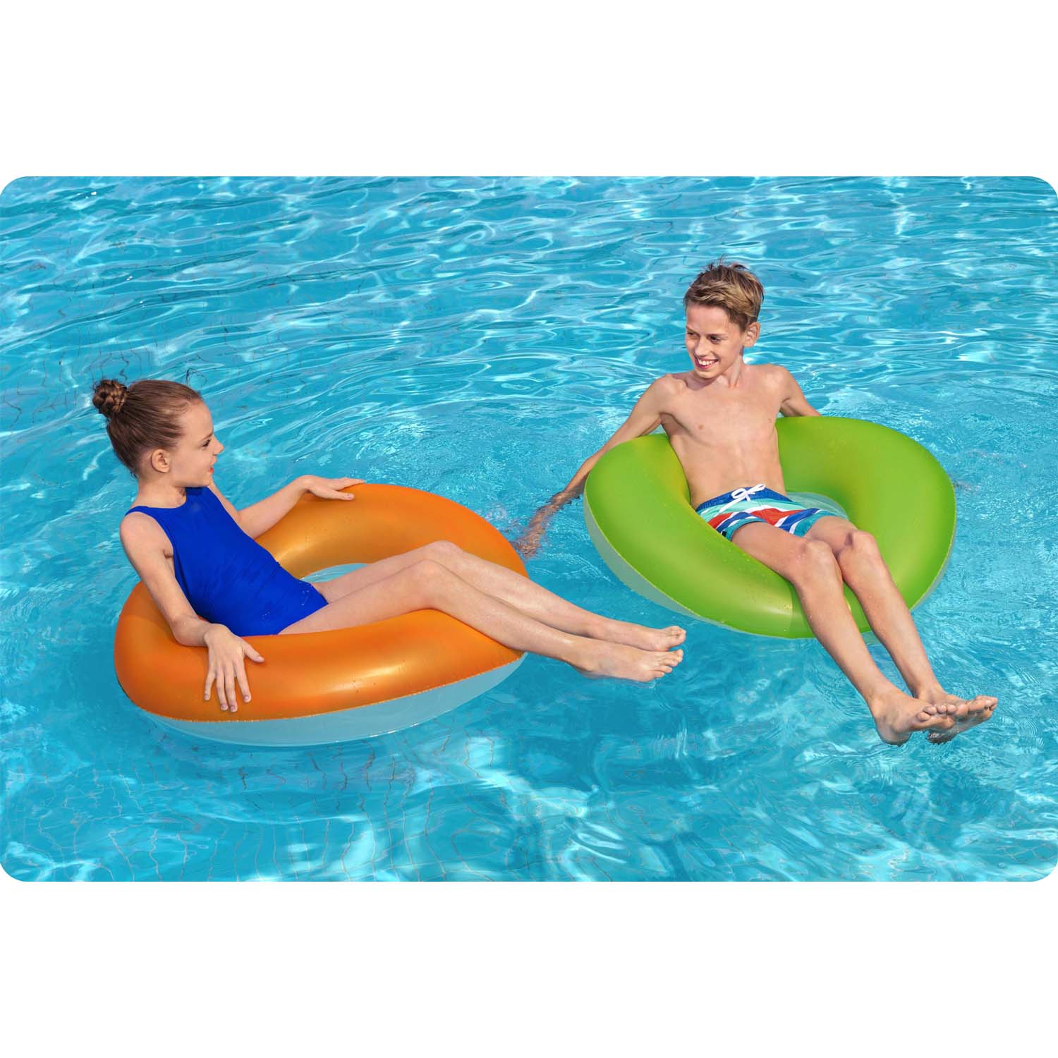 Didelis 91 cm plaukimo ratas Bestway 36025