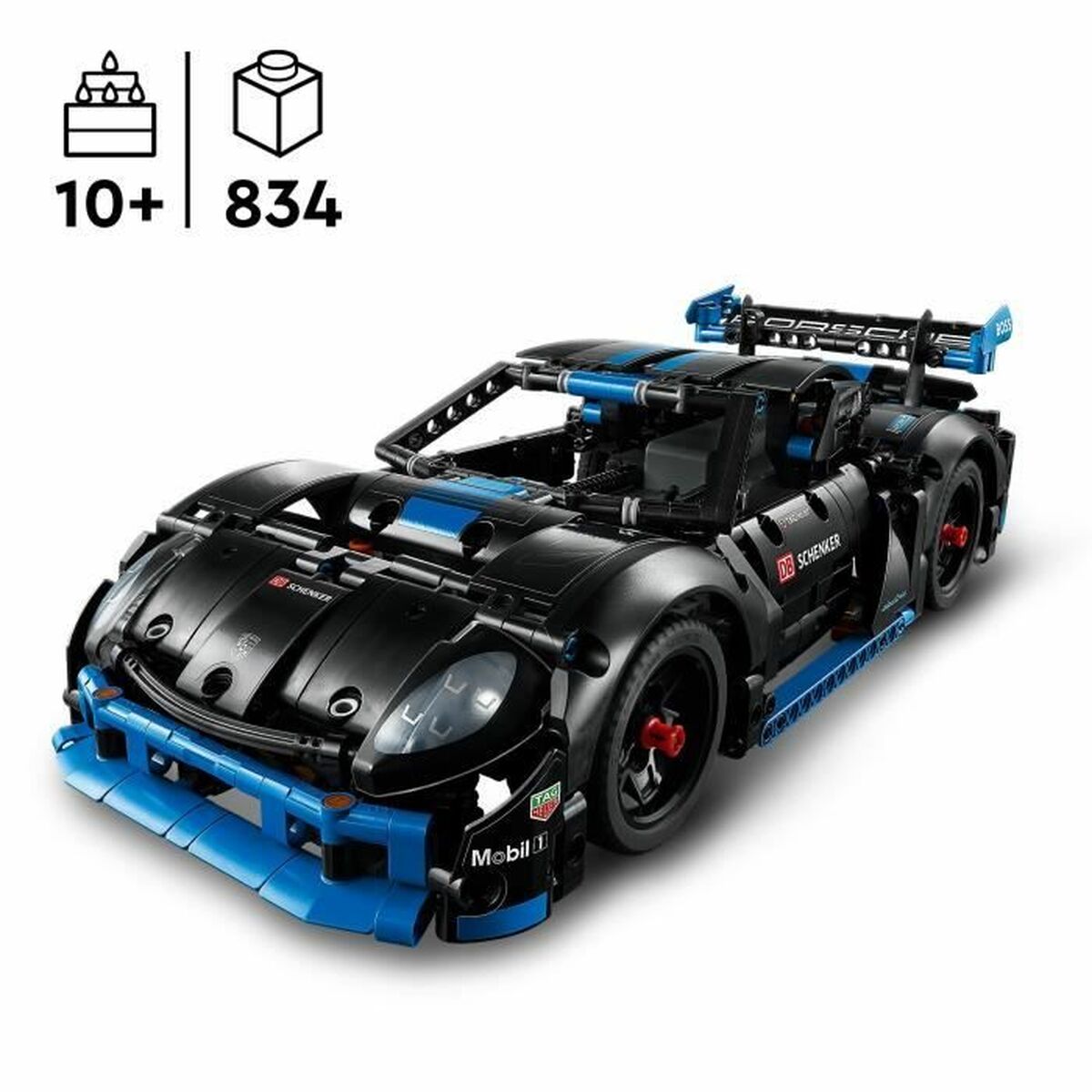 Statybos rinkinys Lego Porsche GT4 e-Performance Racing Car Spalvotas