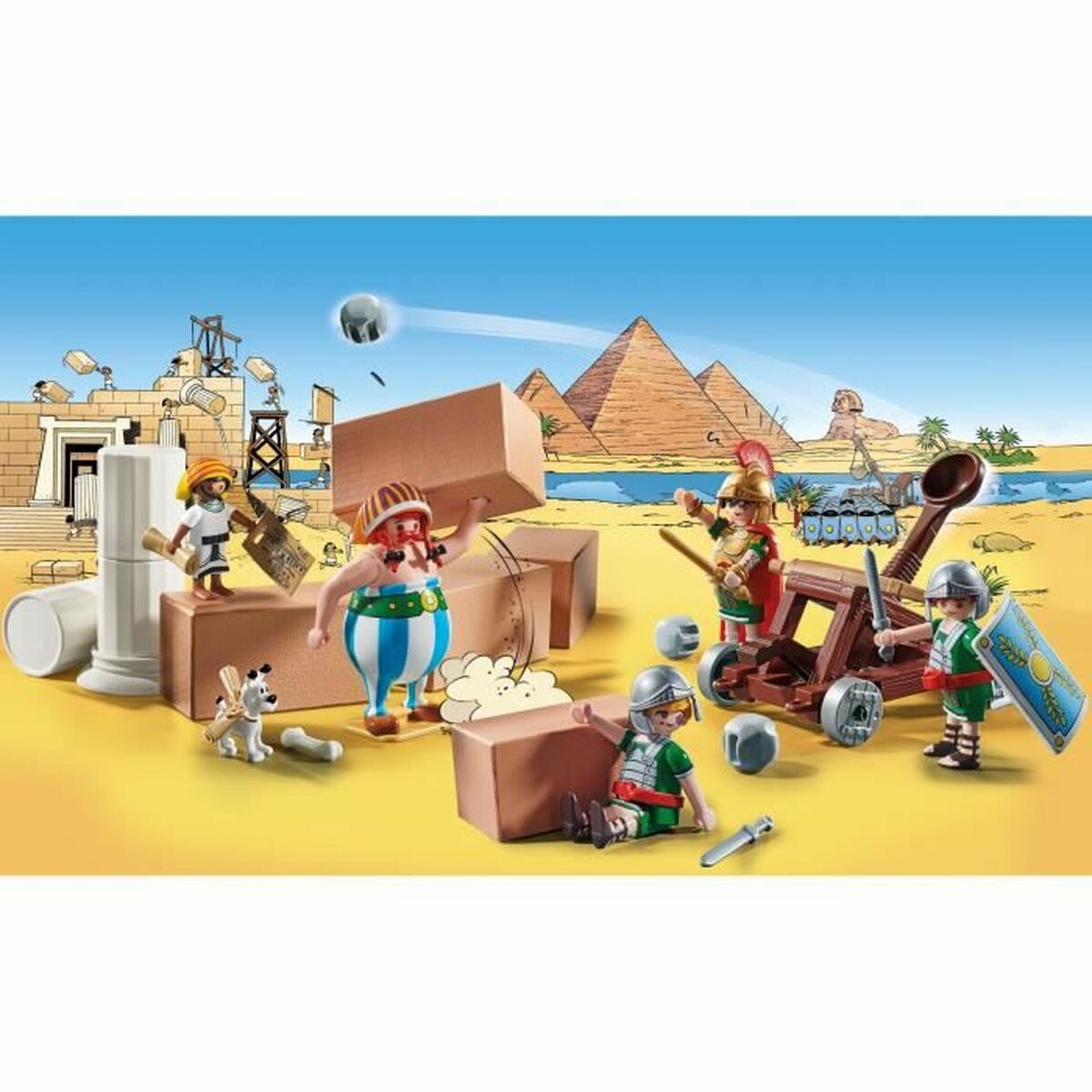 Playset Playmobil Astérix: Numerobis and the Battle of the Palace 71268 56 Dalys