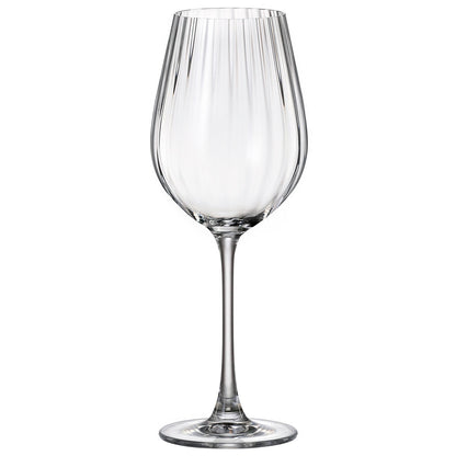 Vyno taurė Bohemia Crystal Optic Skaidrus 6 vnt. 500 ml