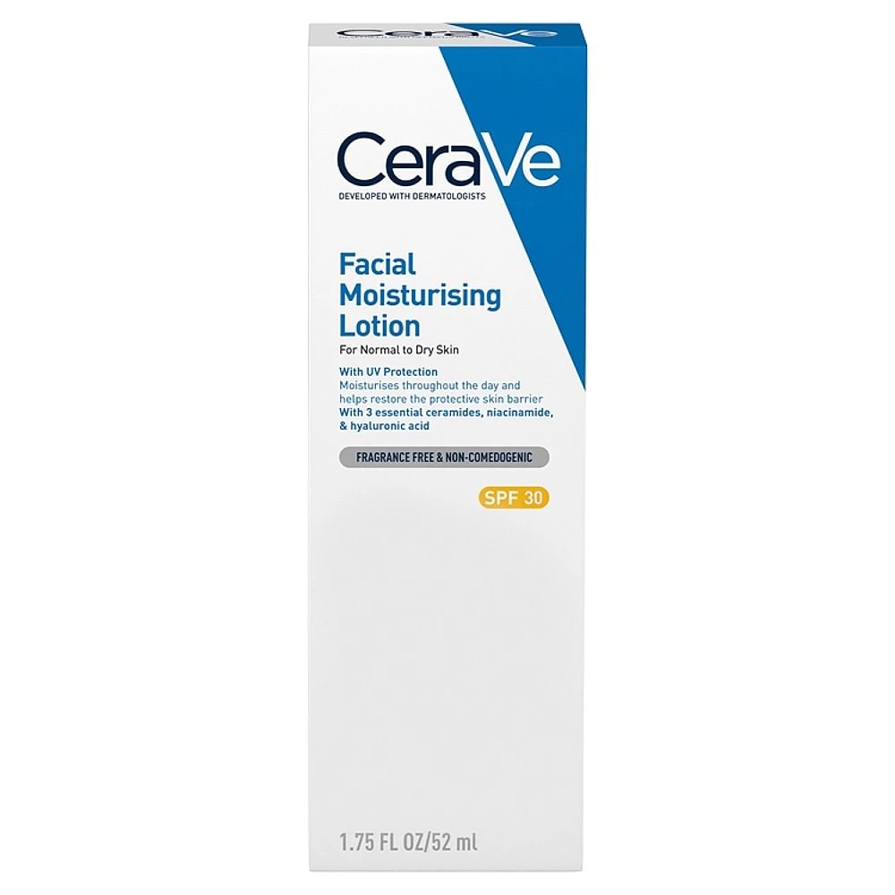 CeraVe SPF30 drėkinamasis veido kremas 52 ml