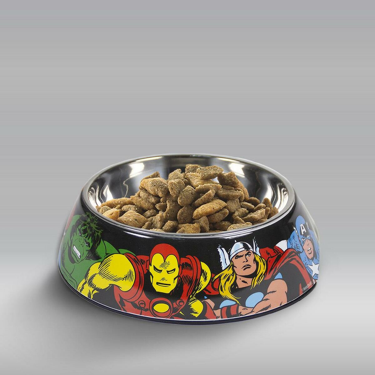 Šunų maisto indas Marvel Melaminas 180 ml Raudona Metalinis