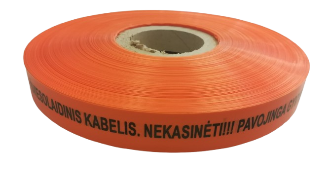 Signalinė juosta "Šviesolaidinio kabelis" 0.15mm x 300mm (250m)