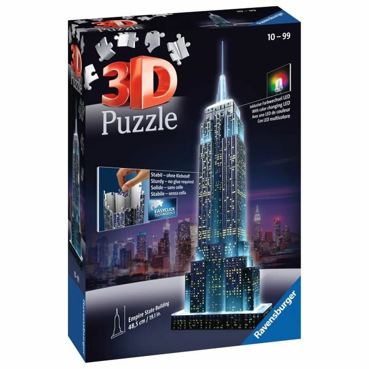 3D Puzlė Ravensburger Iceland: Kirkjuffellsfoss  216 Dalys 3D