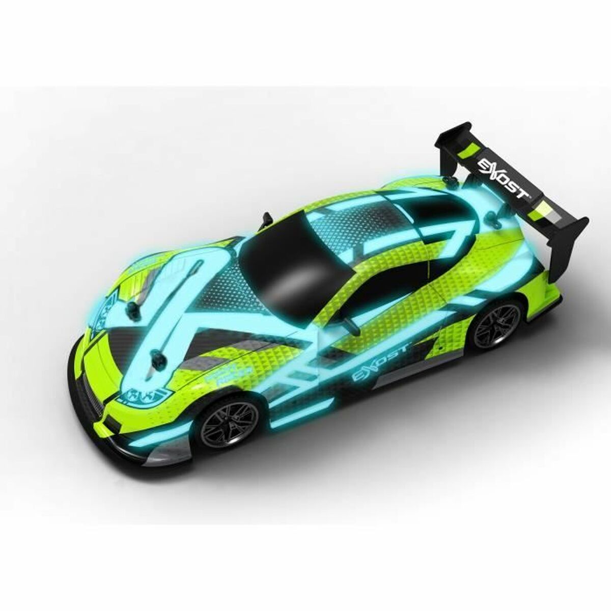 Nuotoliniu būdu valdomas automobilis Exost Flash Light 1:14 Žalia Vert