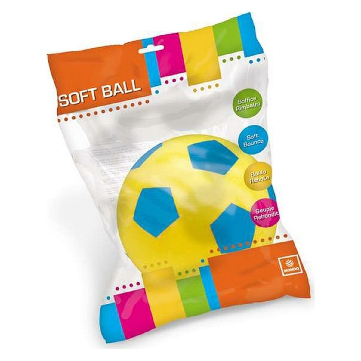 Kamuolys Soft Football Mondo (Ø 20 cm) PVC