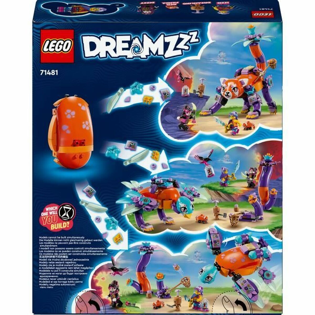 Statybos rinkinys Lego DREAMZzz 71481 Izzie's Dream Pets 328 Dalys