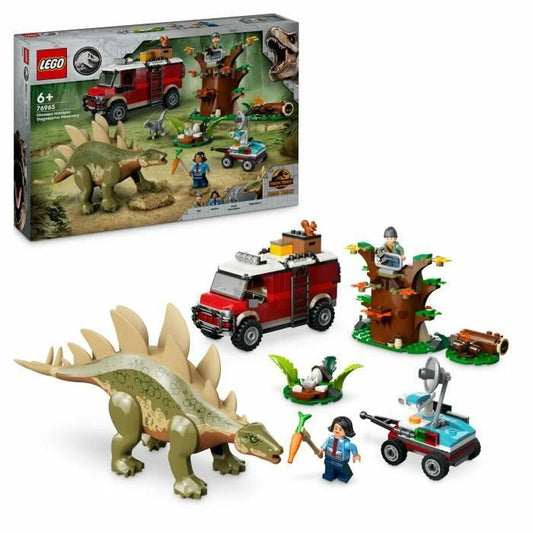 Statybos rinkinys Lego 76965 Dinosaur Missions: Stegosaurus Discovery 420 Dalys