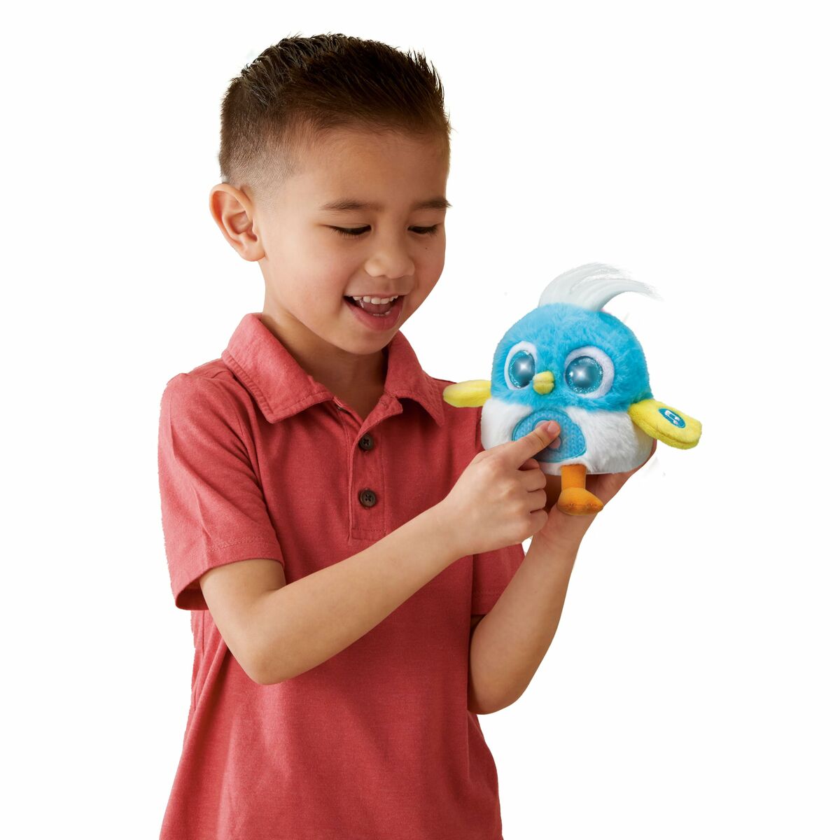 Pliušinis žaislas, leidžiantis garsus Vtech Lolibirds Lolito Mėlyna