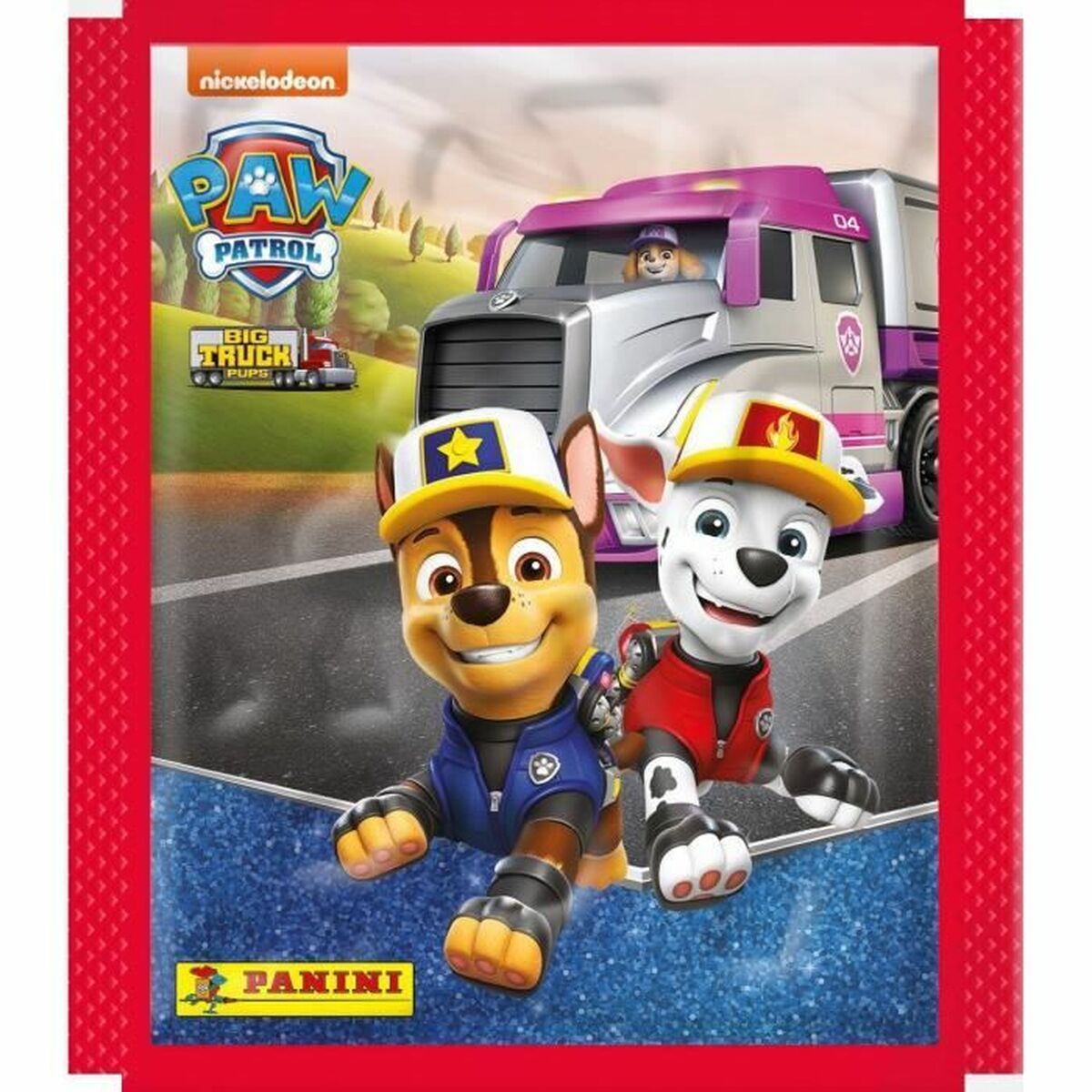 Lipdukų pakuotė Panini Paw Patrol 14 Vokai