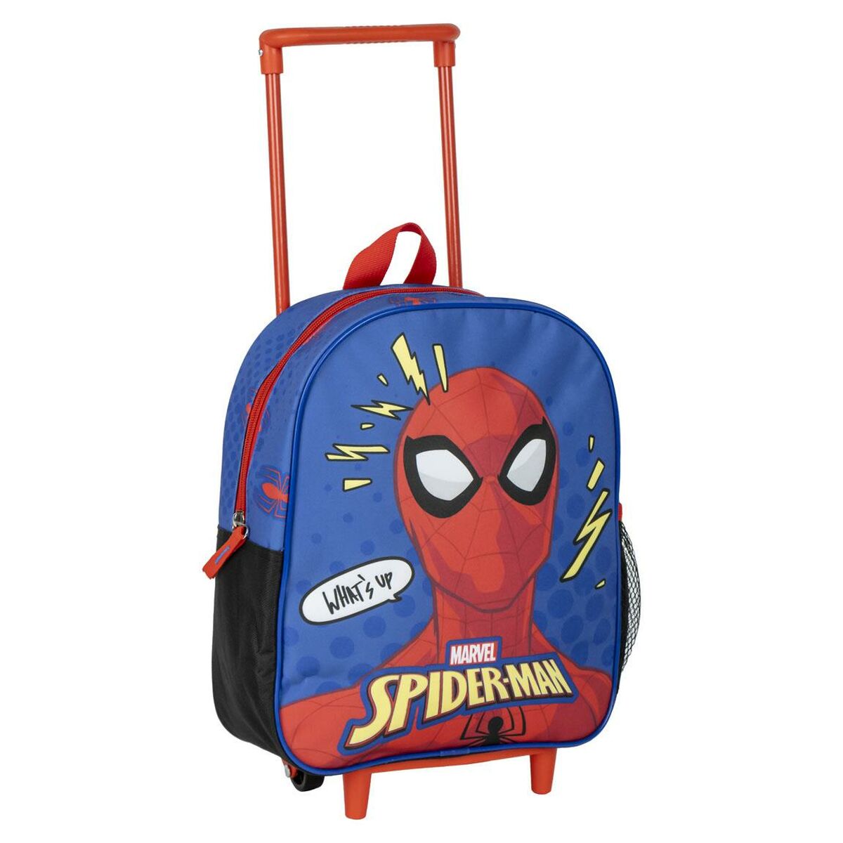 Mokyklinė kuprinė su ratukais Spider-Man Mėlyna 10 x 30 x 25 cm