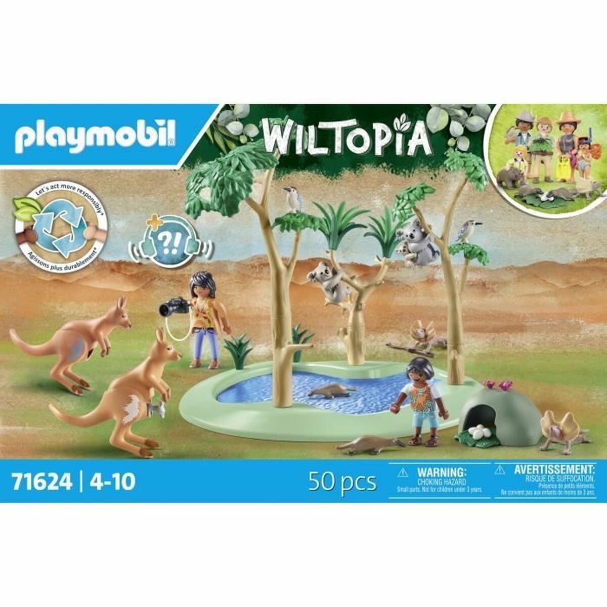 Playset Playmobil Animal Explorers