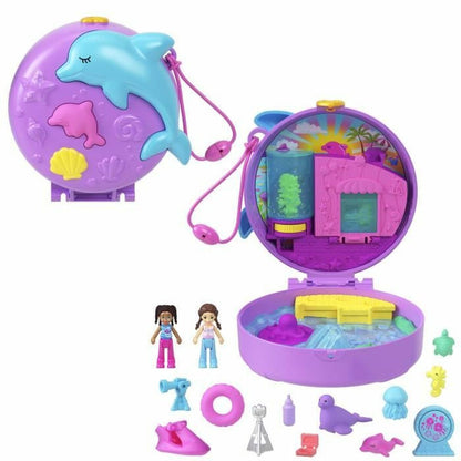 Lėlė kūdikis su priedais Polly Pocket Dolphin Rescue