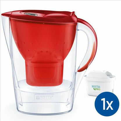 Puodelis-filtras Brita Marella Raudona 2,4 L