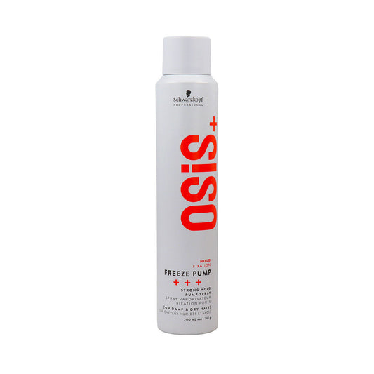 Stiprios fiksacijos lakas Schwarzkopf Osis+ Freeze Pump 200 ml