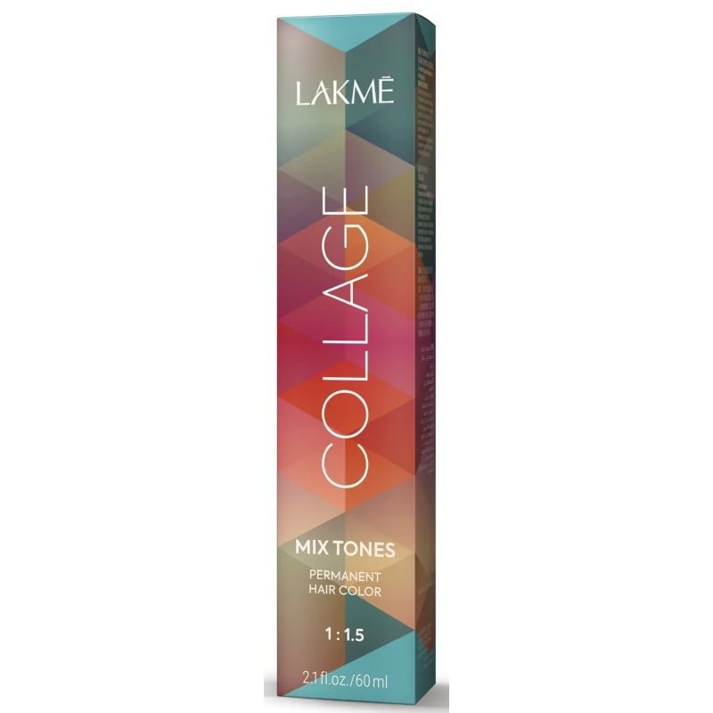 Lakme Collage Mixtones 0/07 ilgalaikiai plaukų dažai 60 ml