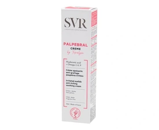 SVR Palpebral Soothing Eyelid kremas Topialyse 15 ml