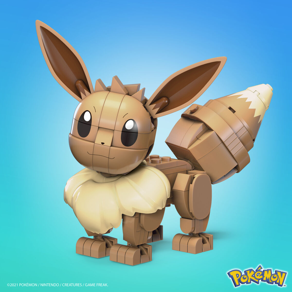 Sujungiama dalis Mega Construx  Eevee Medium + 7 metų 215 Dalys