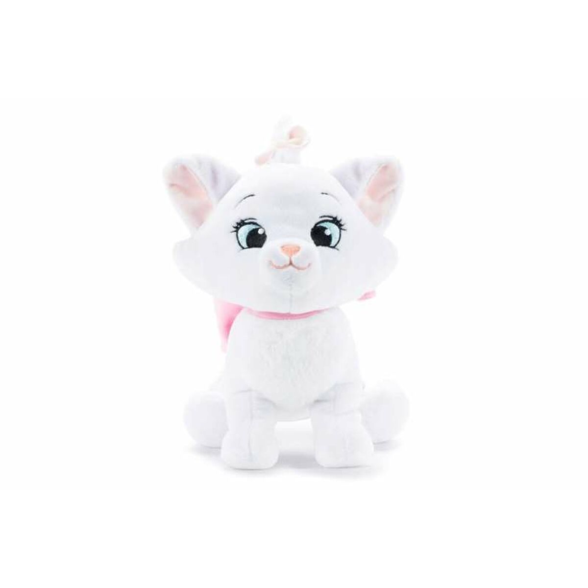 Pūkuotas žaislas Disney Cakey Cat 25 cm Balta Poliesteris