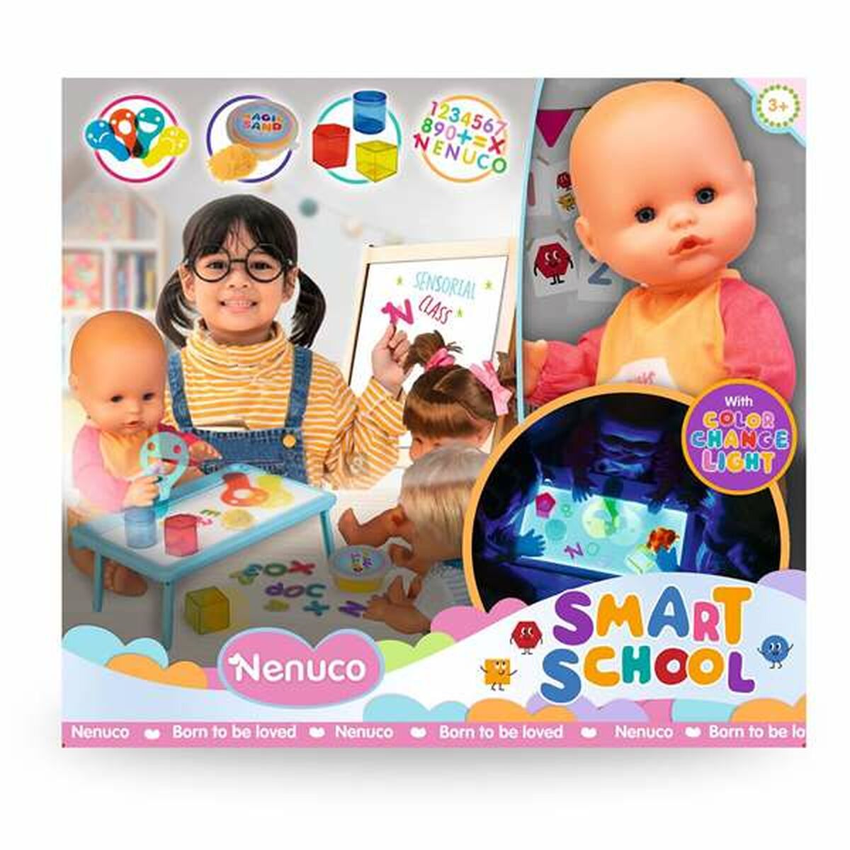 Lėlė Nenuco Smart School 35 cm