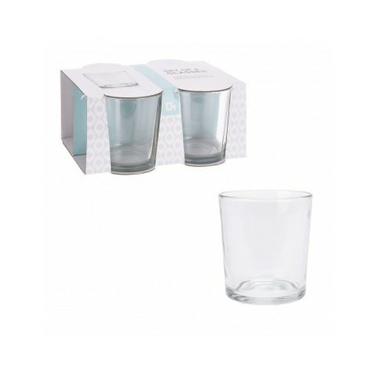 Stiklinių rinkinys Excellent Houseware ye6000410 Skaidrus Stiklas 280 ml (4 vnt.)