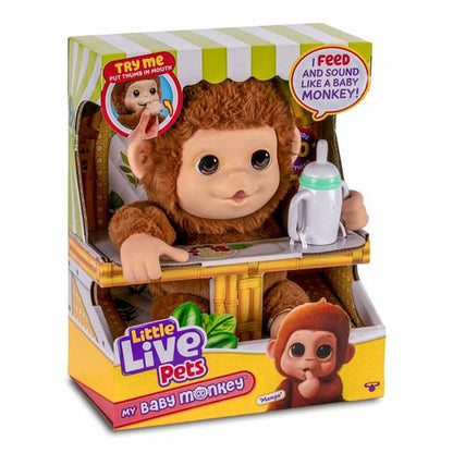 Interaktyvus Gyvūnas Famosa My Baby Monkey Little Live Pets