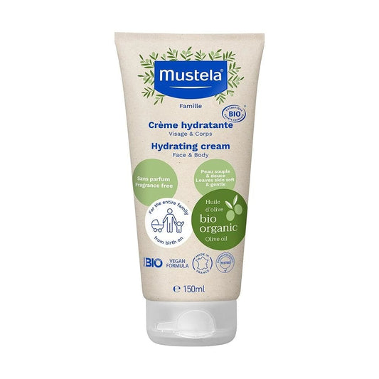 Mustela Organic Drėkinantis kremas 150ml