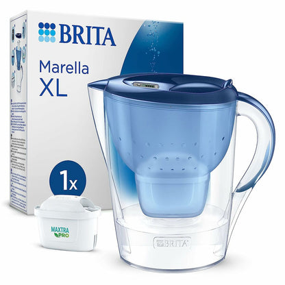 Puodelis-filtras Brita Marella XL Mėlyna 3,5 L