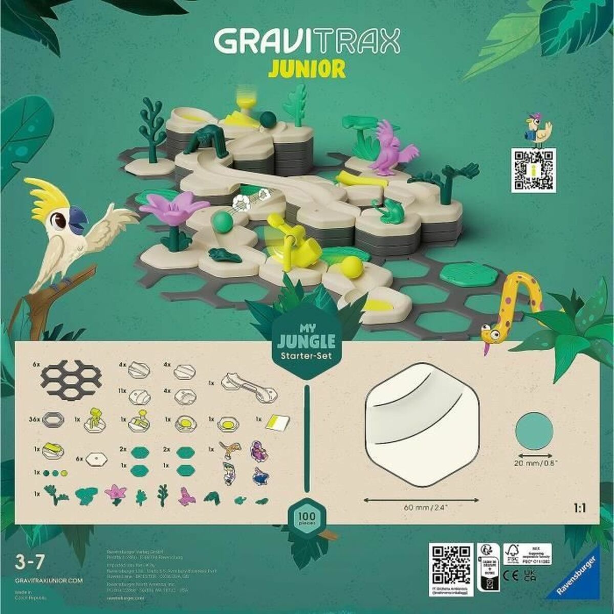 Statybos rinkinys Ravensburger Gravitrax Junior (FR)