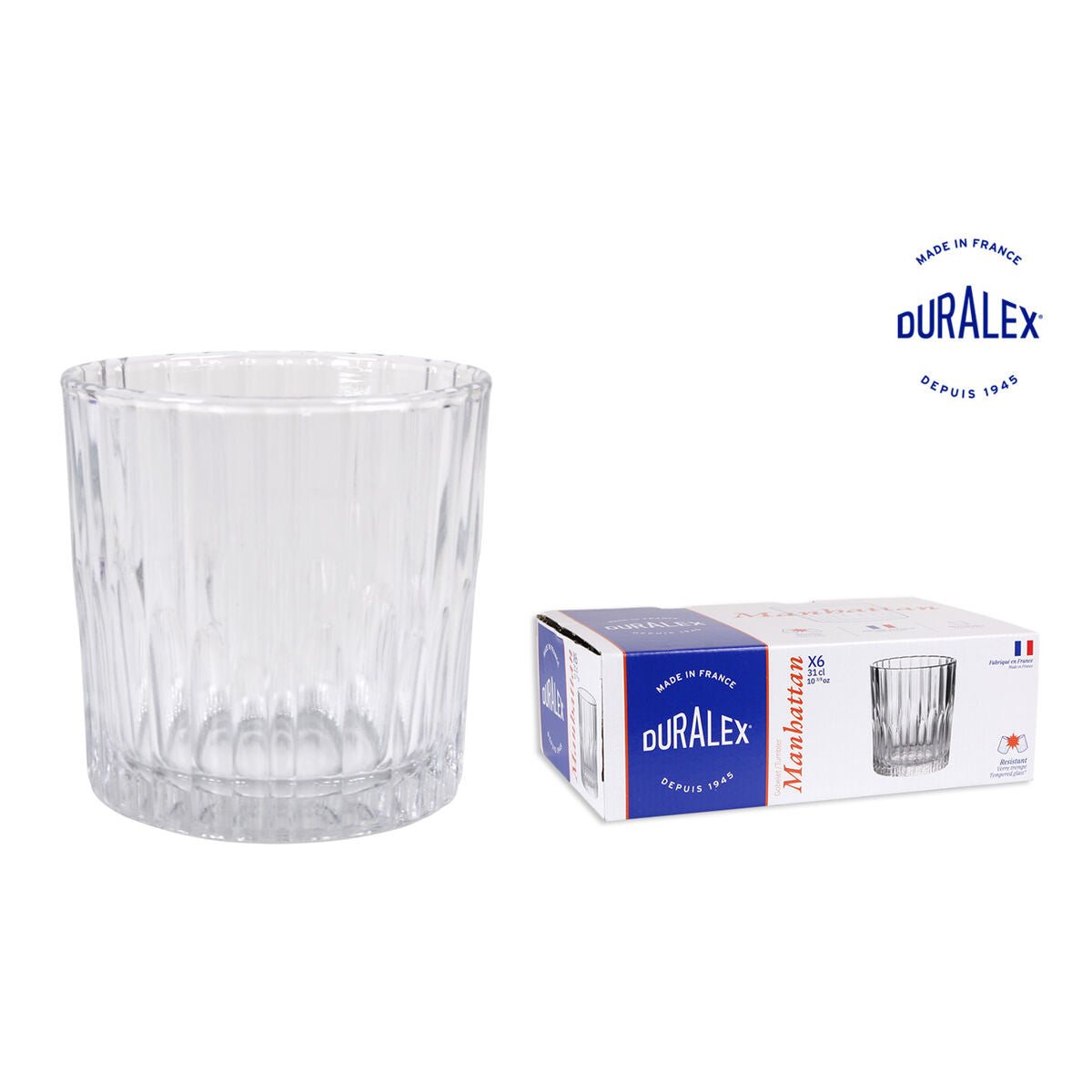 Stiklas Duralex 1056AB06/6 6 vnt. 310 ml