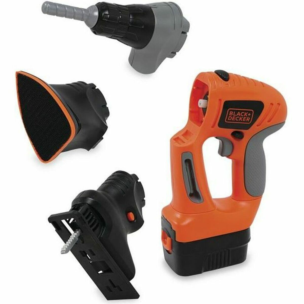 Priemonių rinkinys vaikams Smoby Black & Decker 3 in 1 Evolutive Screwdriver