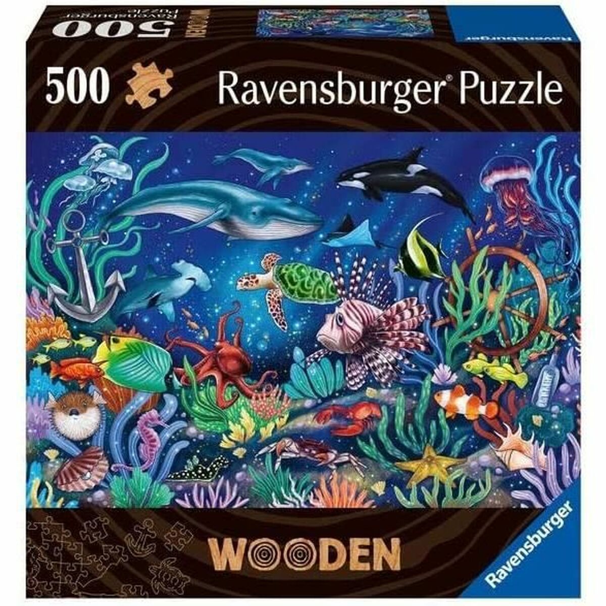 Dėlionė Ravensburger Colorful Marine World 00017515 500 Dalys