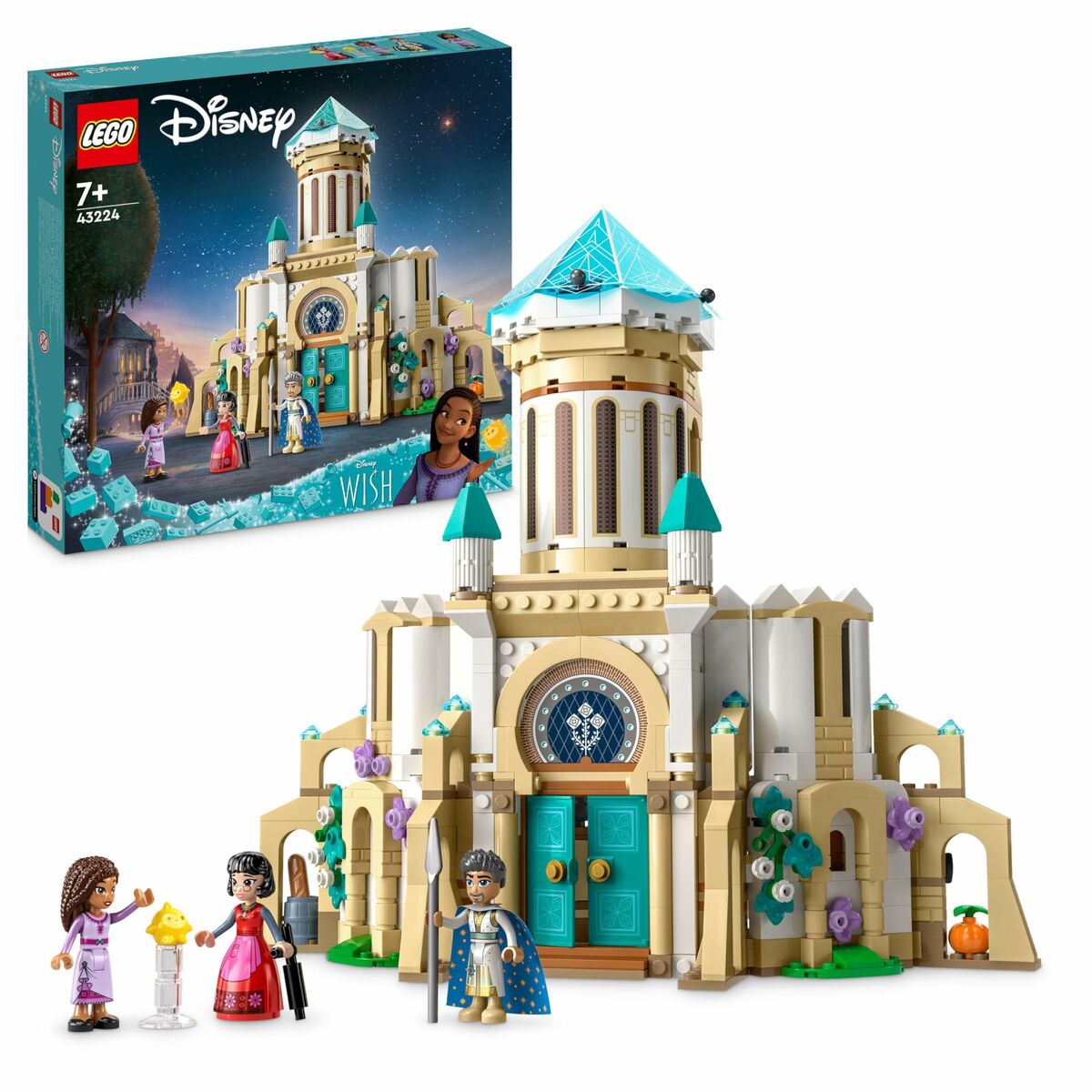 Statybos rinkinys Lego Disney Wish 43224 King Magnifico's Castle 613 Dalys