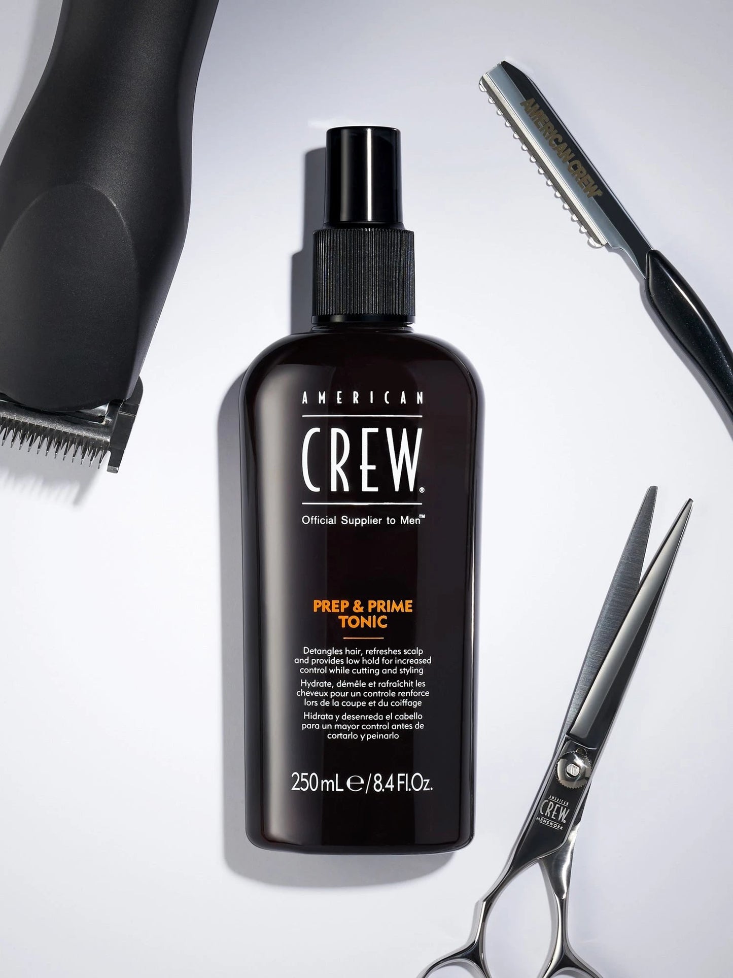 American Crew Prep & Prime Tonic plaukų apsauga nuo karščio 250 ml