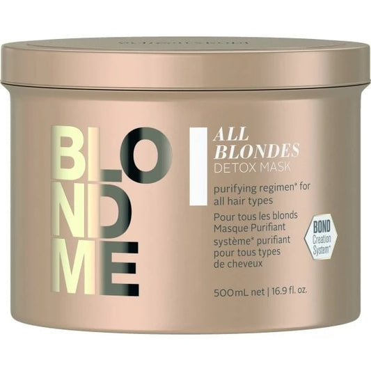 Schwarzkopf Professional Blond Me All Blondes Detox kaukė 500ml