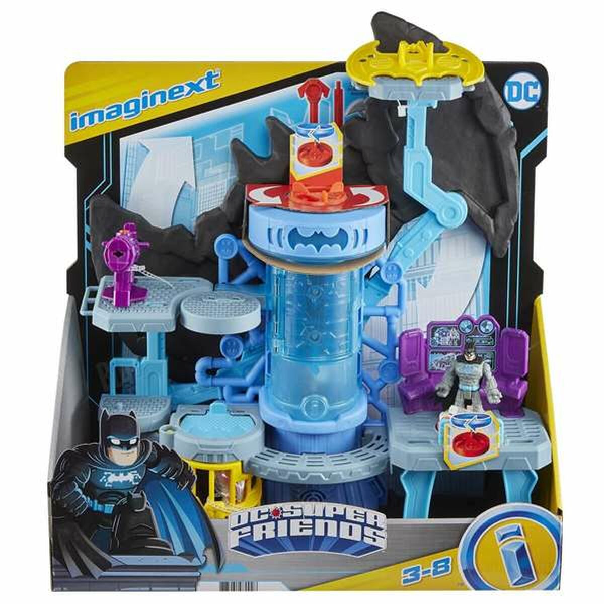 Playset Batman Super Friends Bat-tech Batcave Šviesa su garsu 40 x 38 cm