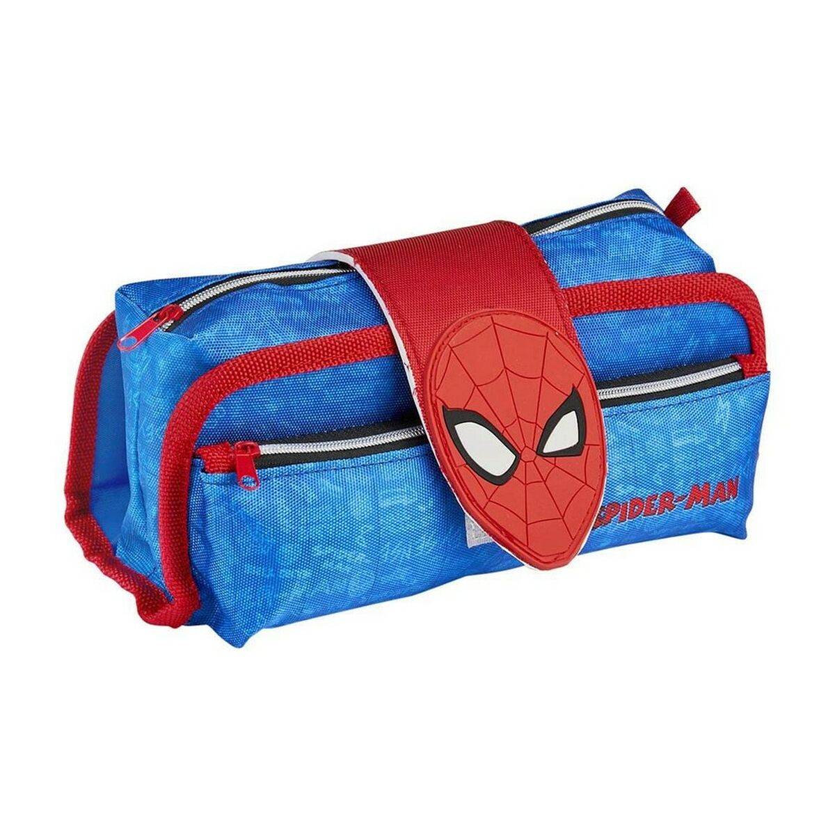 Mokyklinis dėklas Spider-Man Mėlyna 22 x 12 x 7 cm