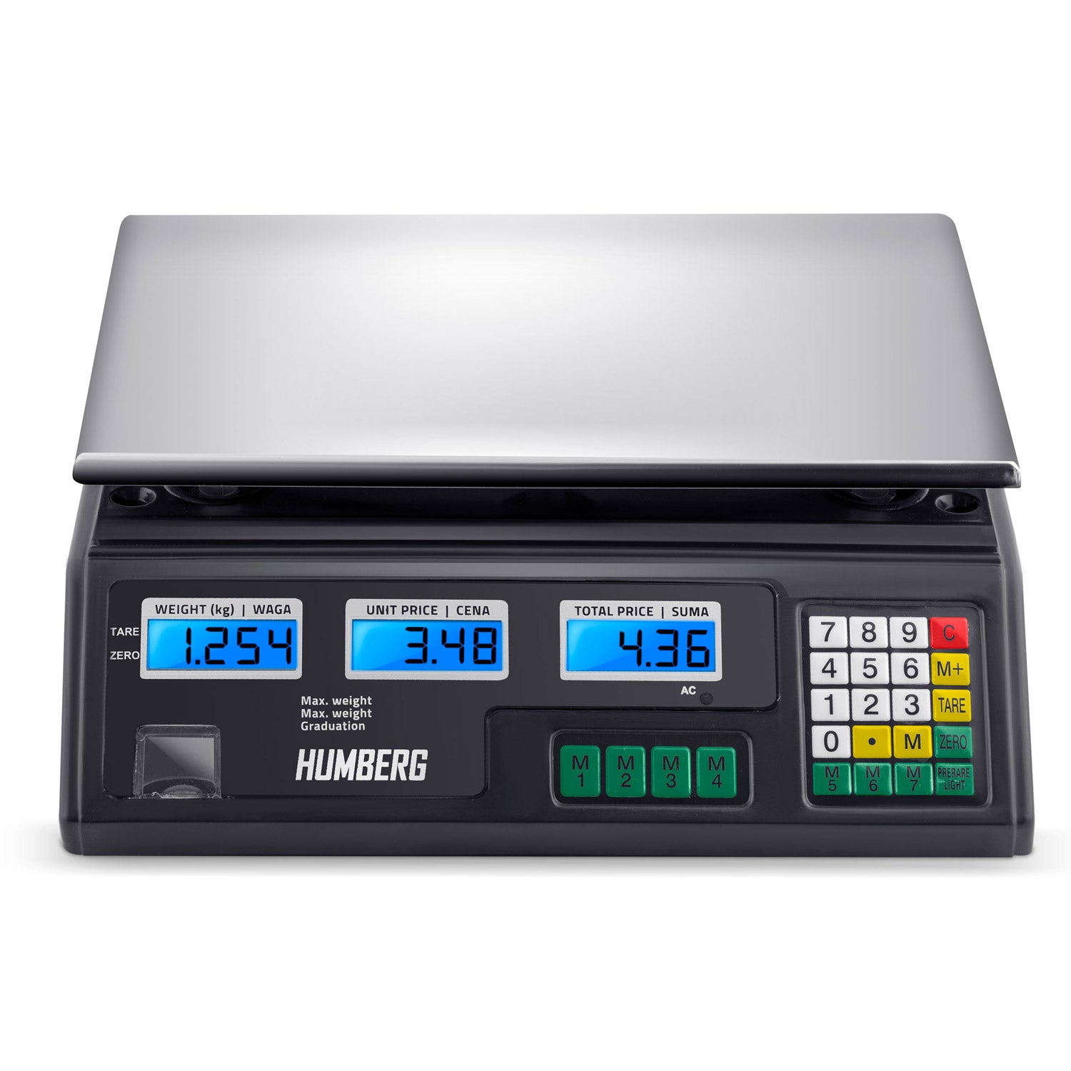 Elektroninė parduotuvės svoris 40 kg Humberg MH-190