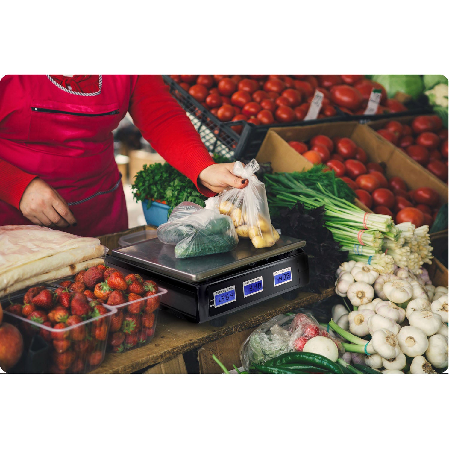 Elektroninė parduotuvės svoris 40 kg Humberg MH-190