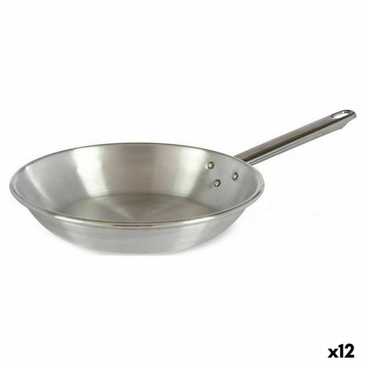 Keptuvė Kinvara 100123 Sidabras Aliuminis Ø 24 cm (12 vnt.)