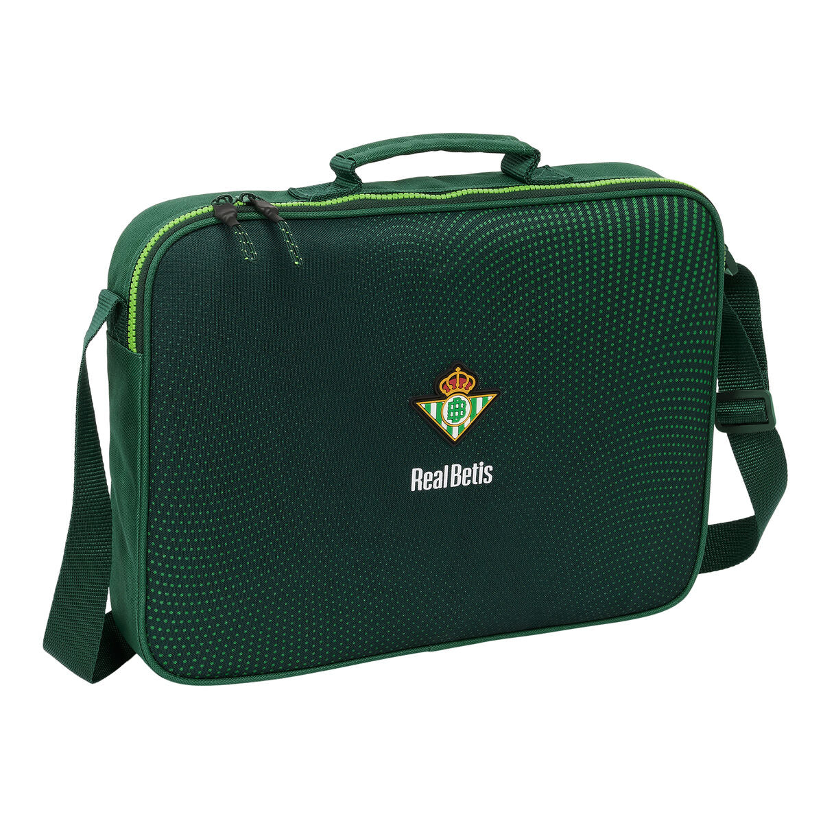 Mokyklinė kuprinė Real Betis Balompié Žalia 38 x 28 x 6 cm