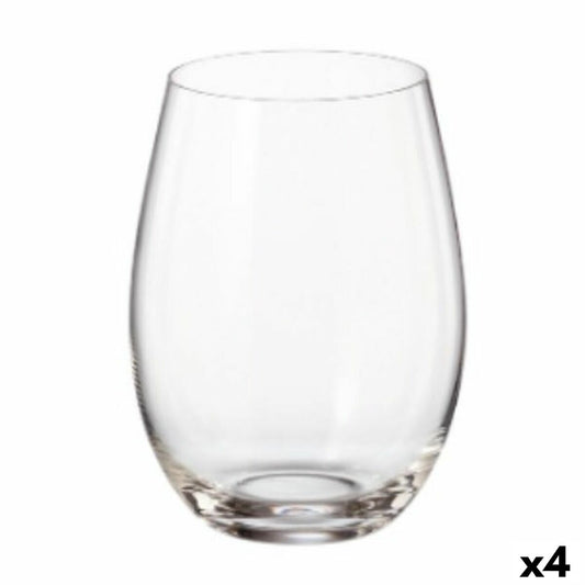 Stiklinių rinkinys Bohemia Crystal Clara 560 ml Stiklas 6 Dalys (4 vnt.)